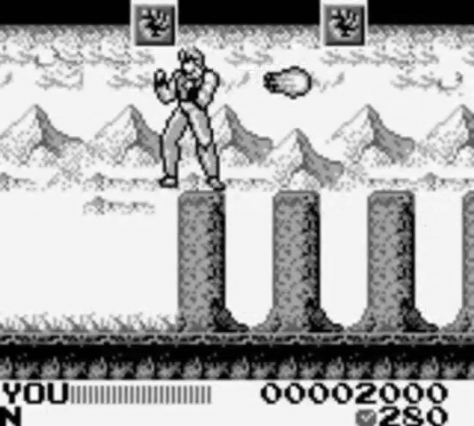 Fighting Simulator: 2-in-1 Flying Warriors screenshot 4 for GameBoy